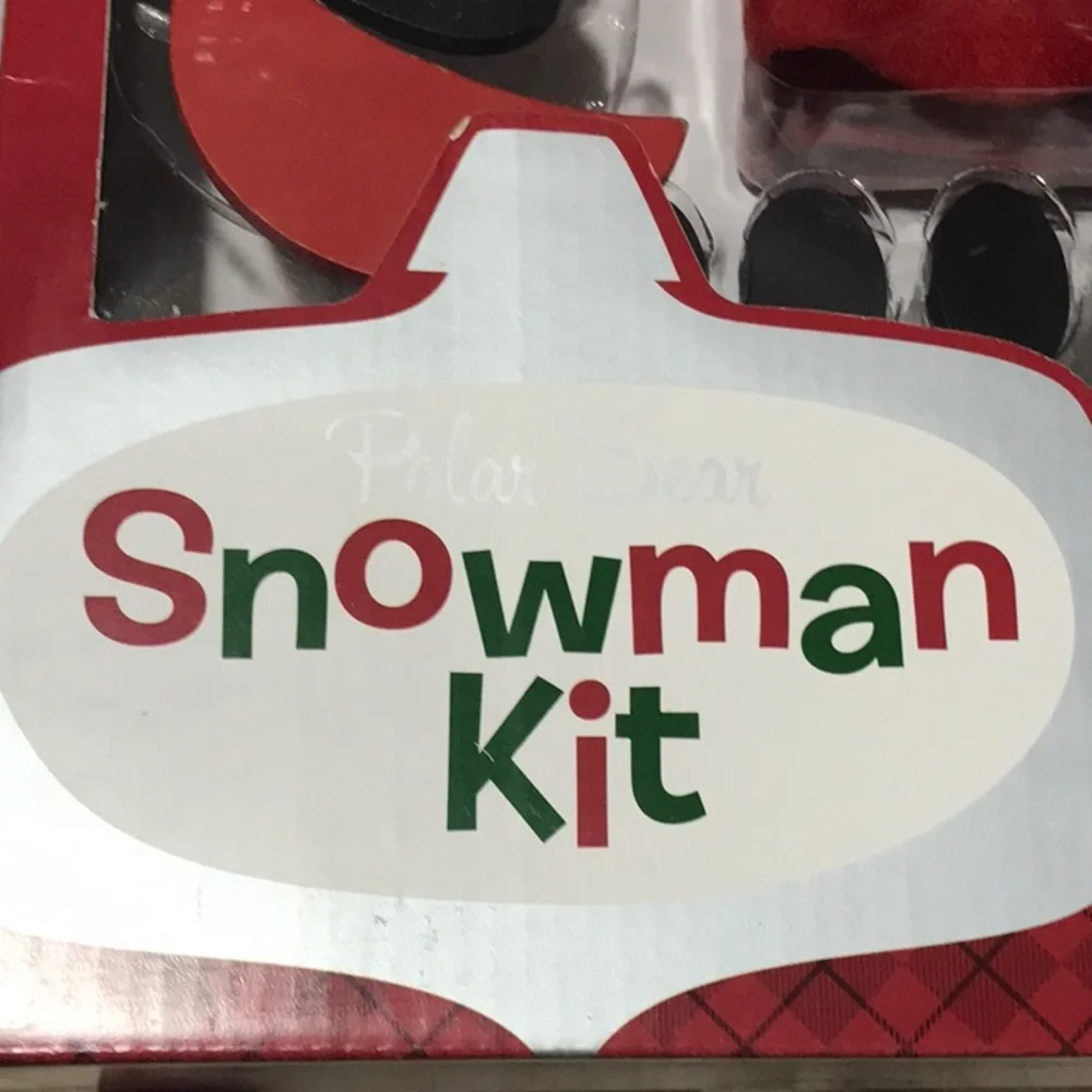 New in box 5 SNOWMAN KITS decorate your own snowman reusable for many ye… - Picture 4 of 7
